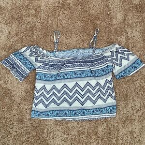 Charlotte russe off shoulder top